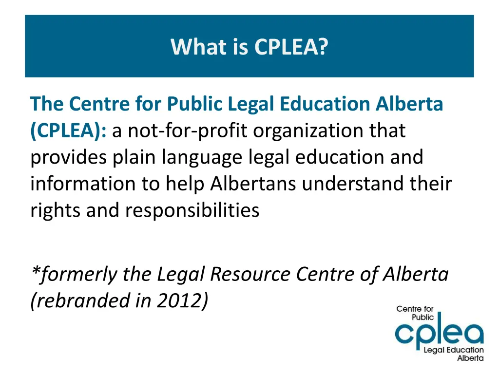 what is cplea