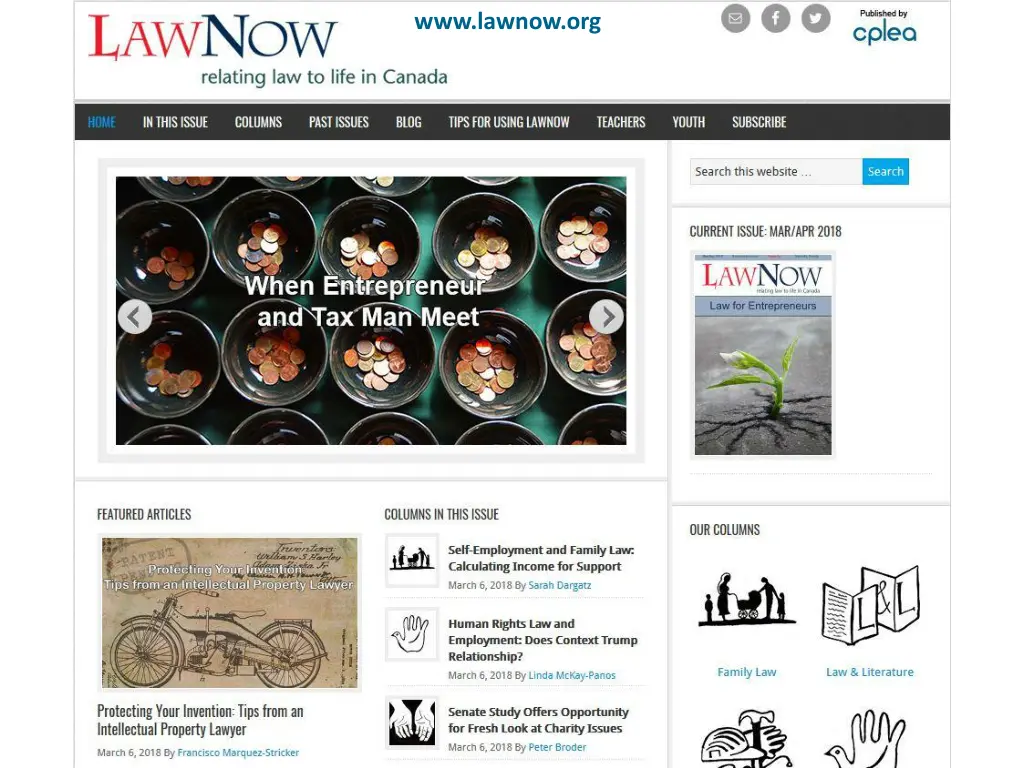 www lawnow org