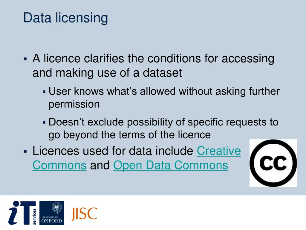 data licensing