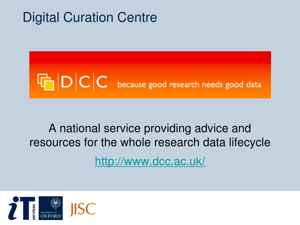 digital curation centre