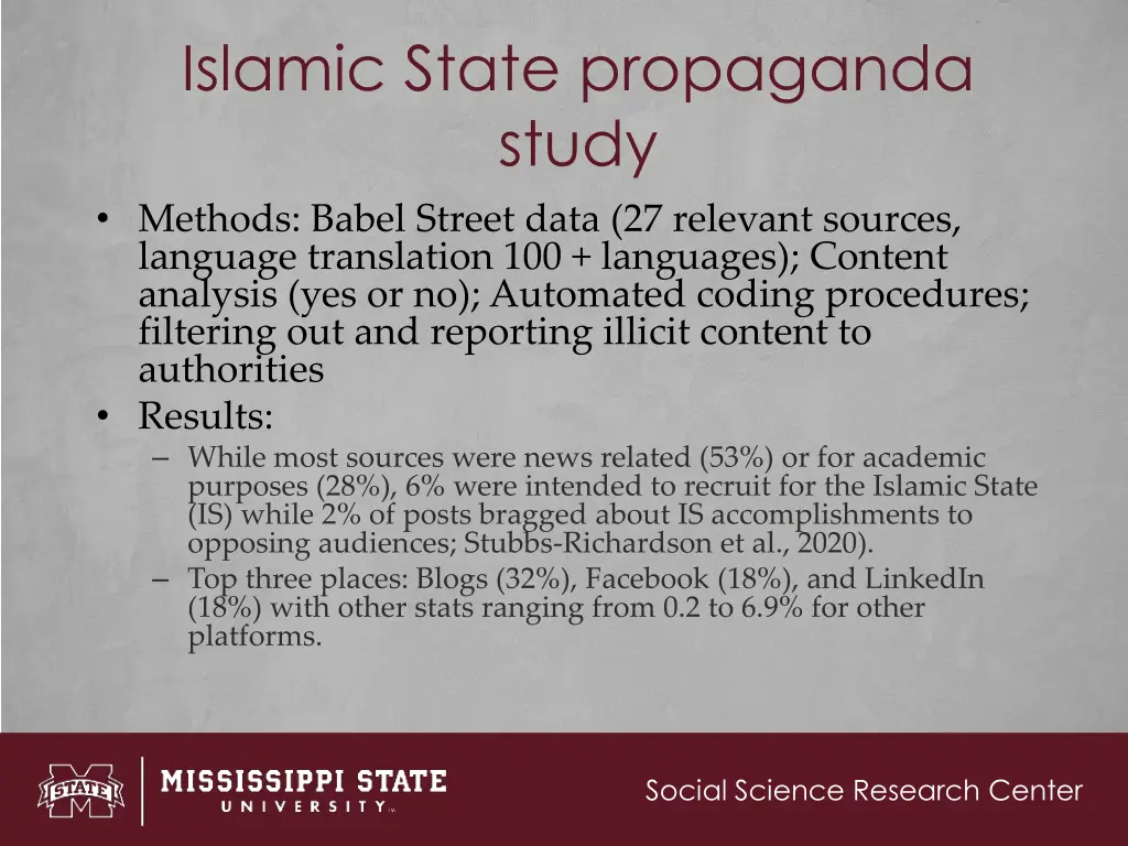 islamic state propaganda study methods babel