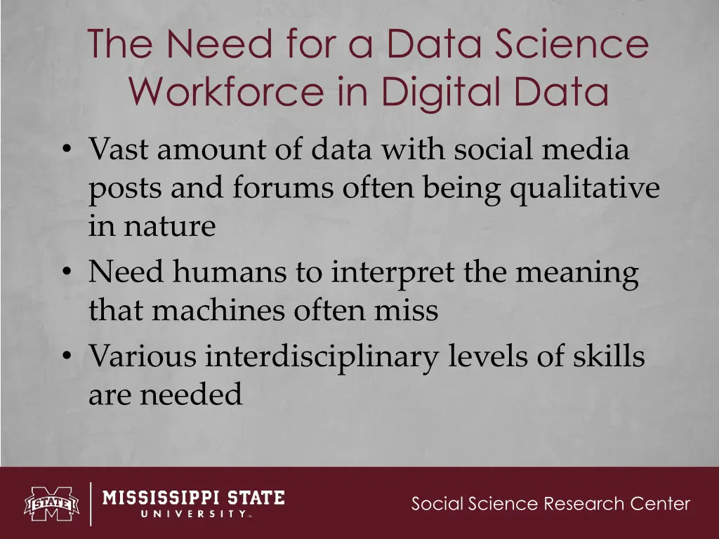 the need for a data science workforce in digital