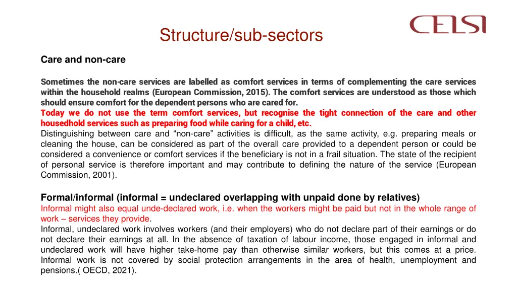 structure sub sectors 1