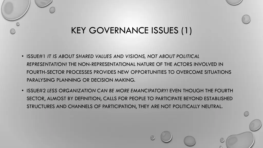 key governance issues 1