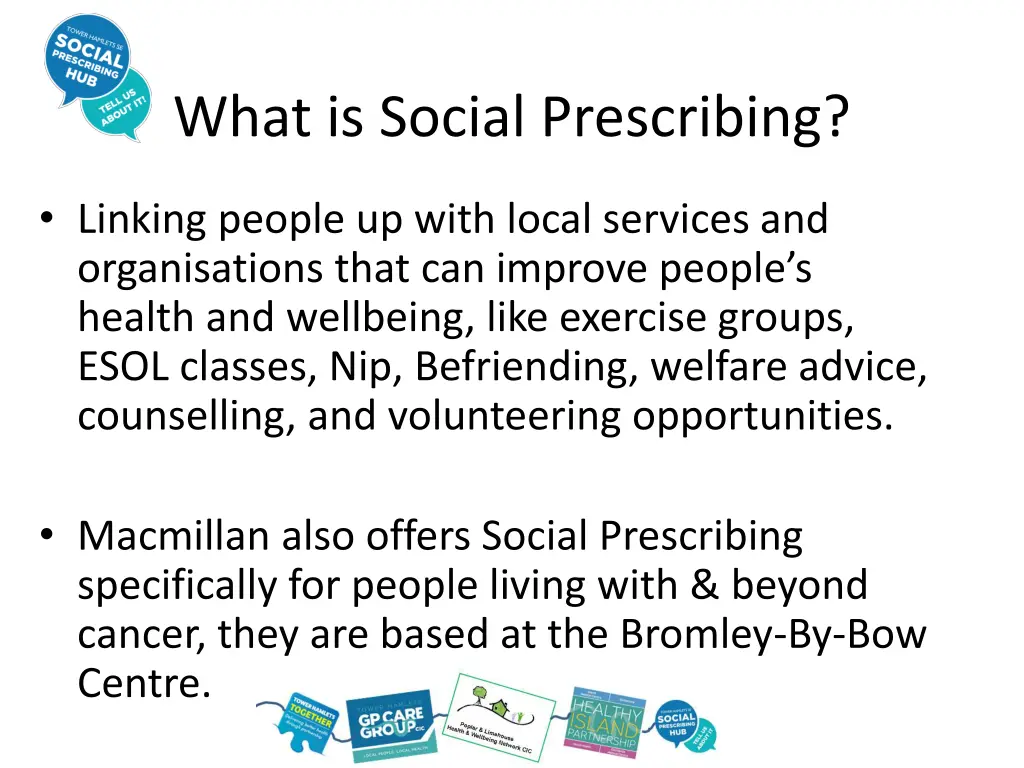 what is social prescribing