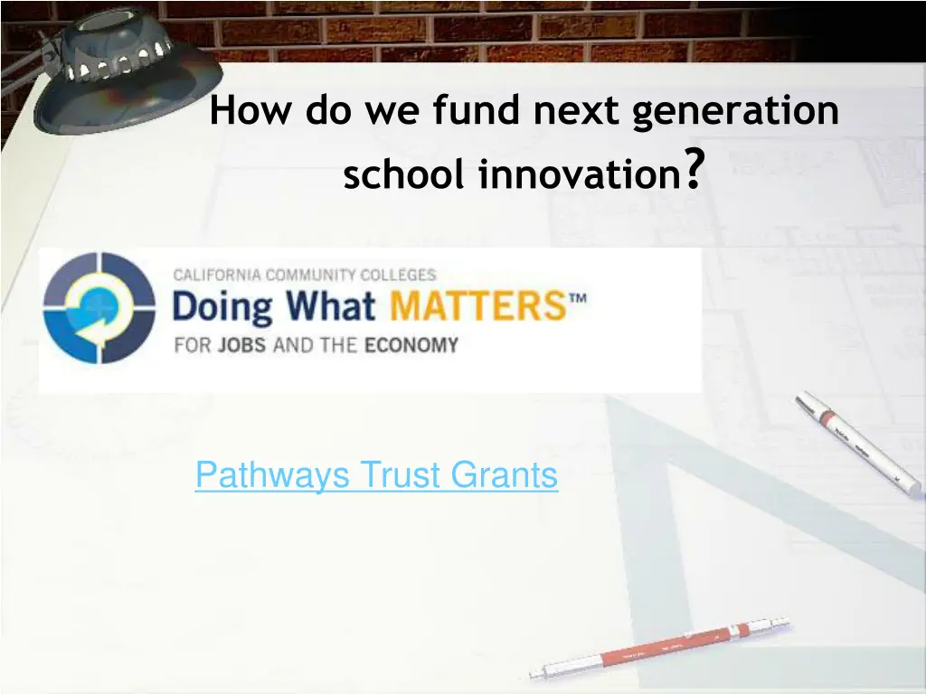 how do we fund next generation school innovation 2