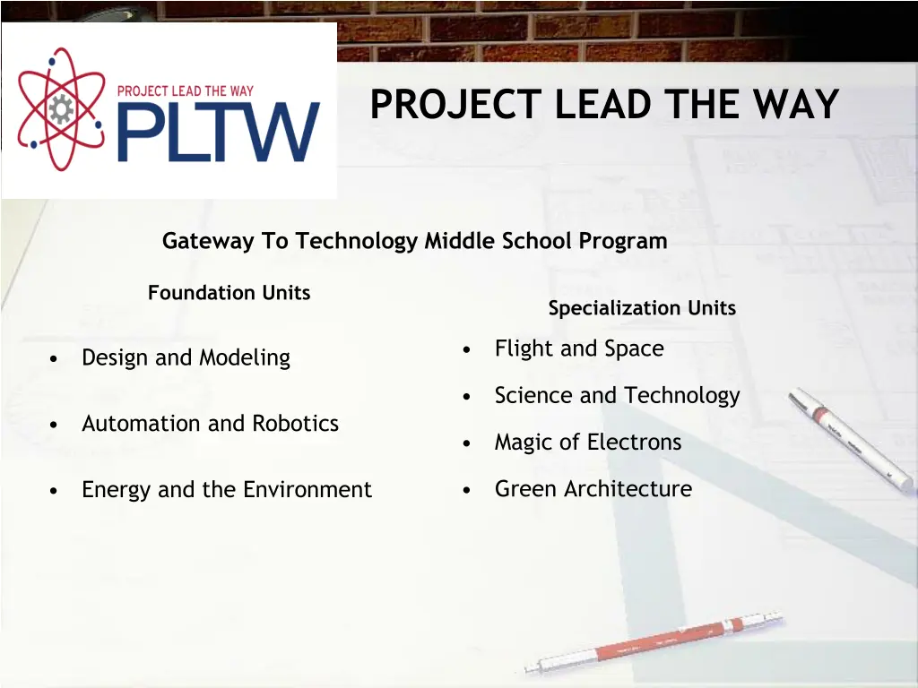 project lead the way