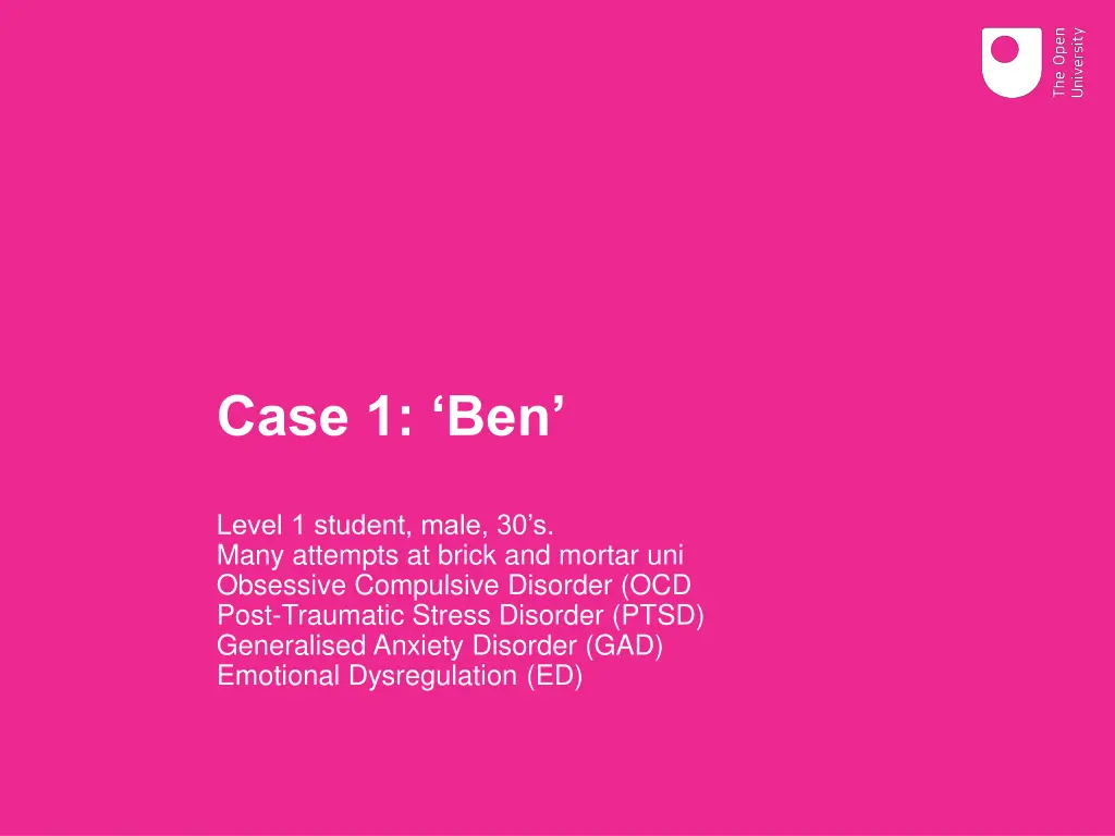 case 1 ben