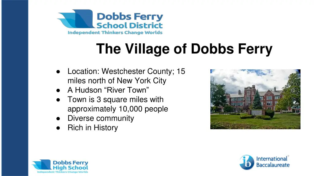 the village of dobbs ferry