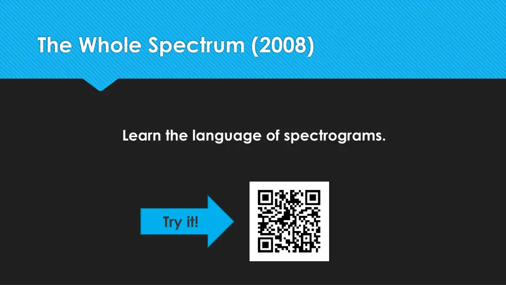 the whole spectrum 2008