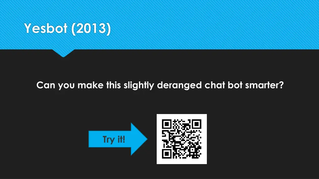 yesbot 2013