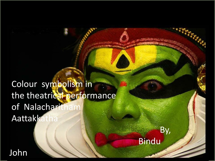 colour symbolism in the theatrical performance