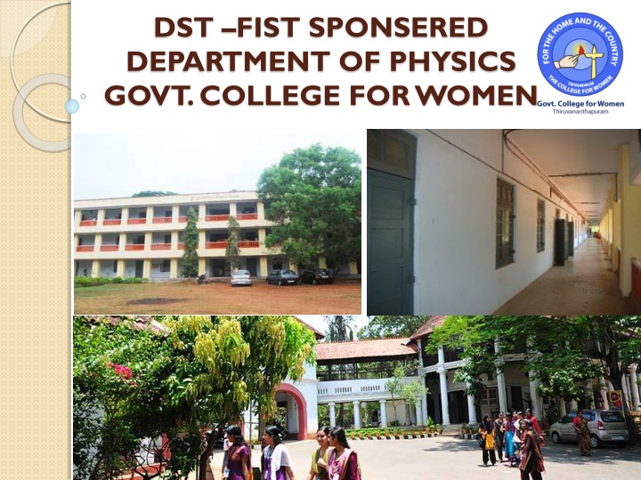 dst fist sponsered department of physics govt