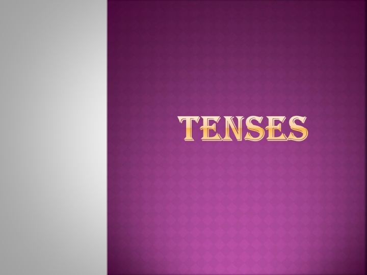 tenses tenses