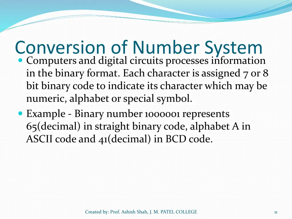 conversion of number system computers and digital