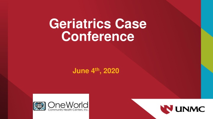 geriatrics case conference