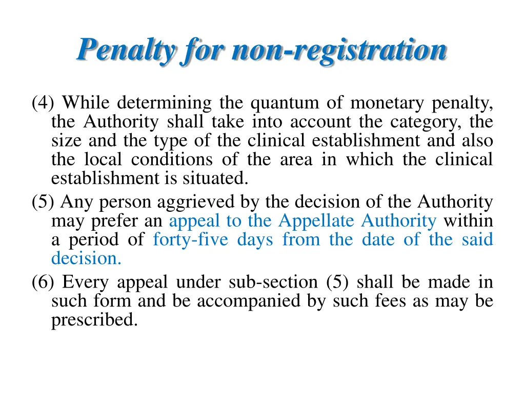 penalty for non registration 3