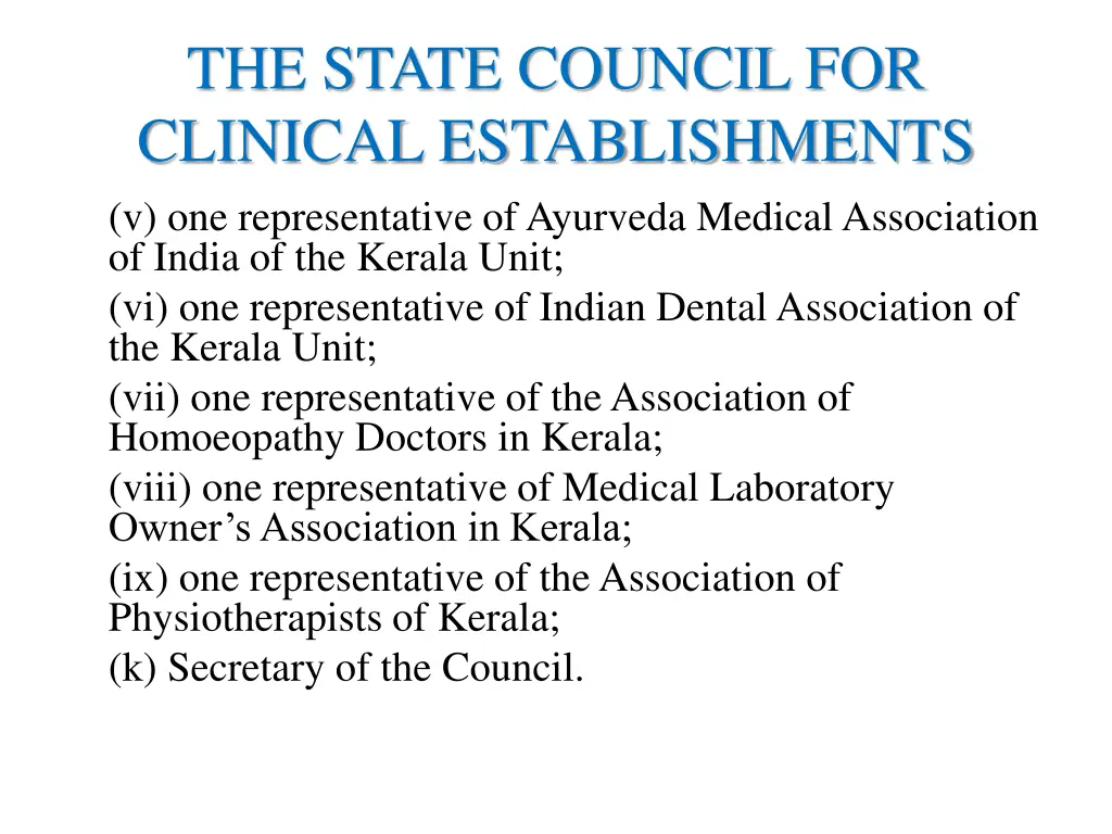 the state council for clinical establishments 3