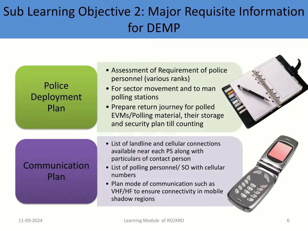 sub learning objective 2 major requisite 2