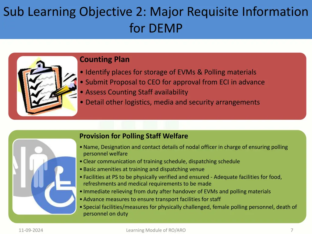 sub learning objective 2 major requisite 3