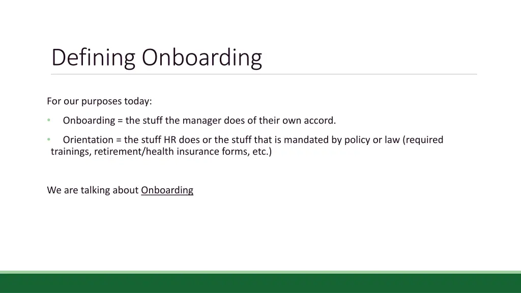 defining onboarding