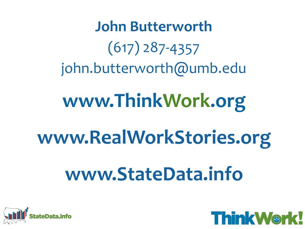 john butterworth 617 287 4357 john