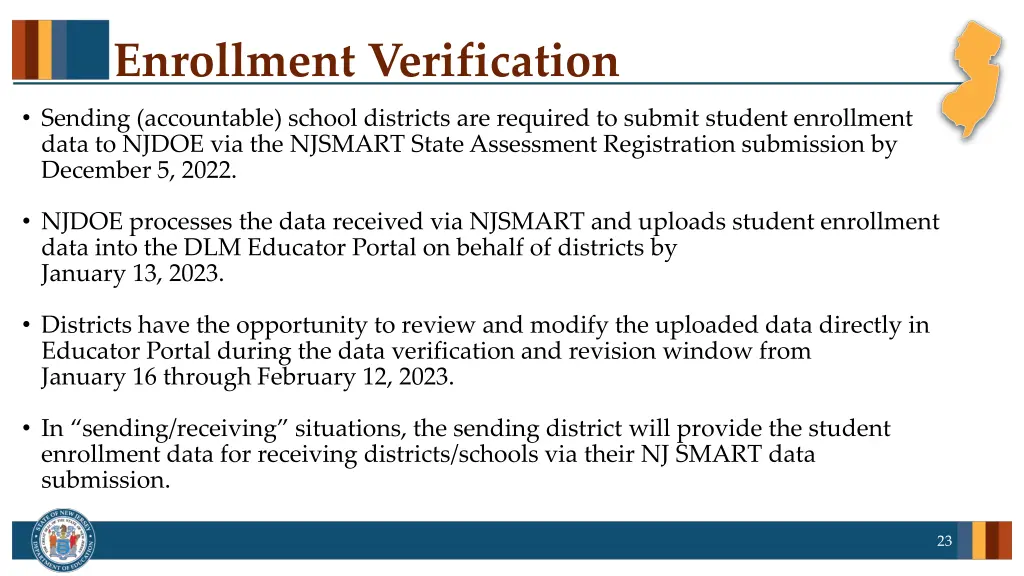 enrollment verification