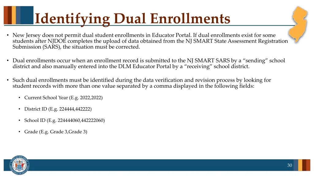 identifying dual enrollments