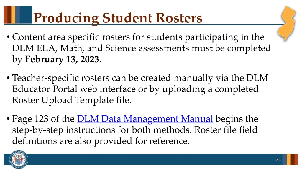 producing student rosters