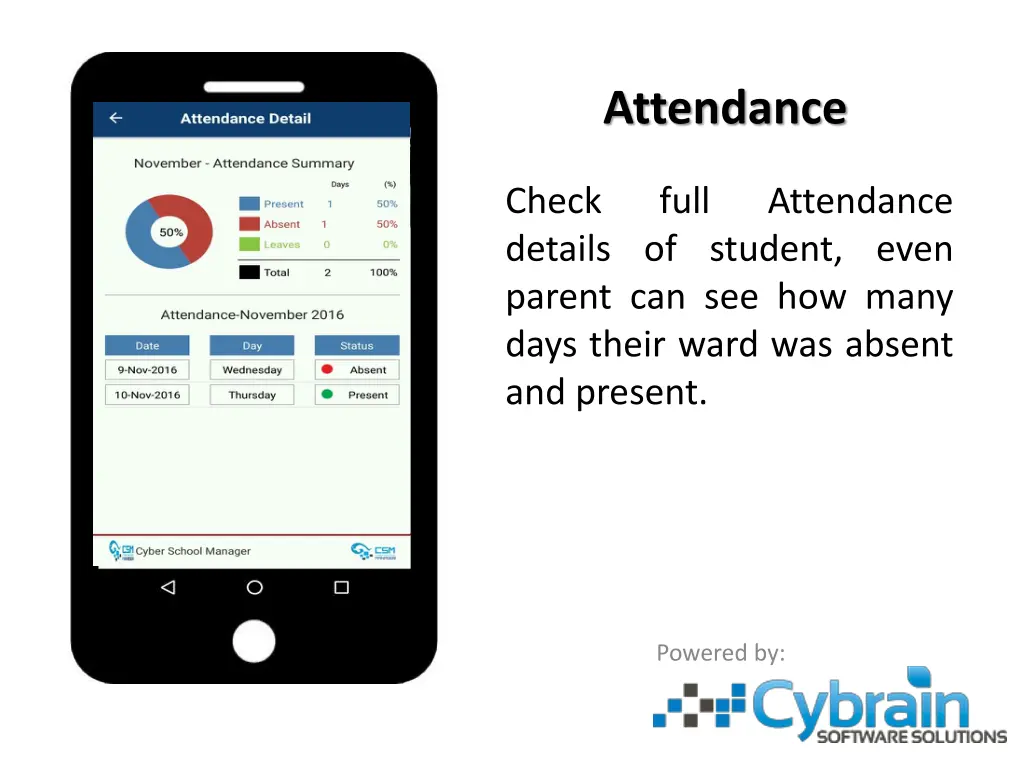 attendance