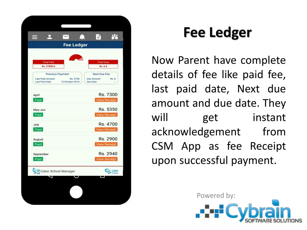 fee ledger