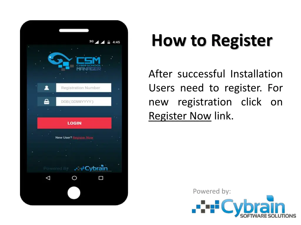 how to register