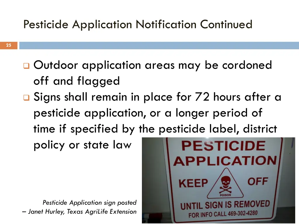 pesticide application notification continued 1