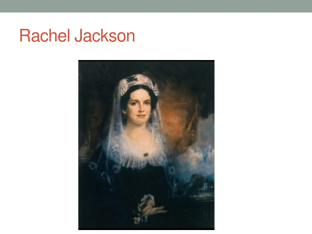 rachel jackson