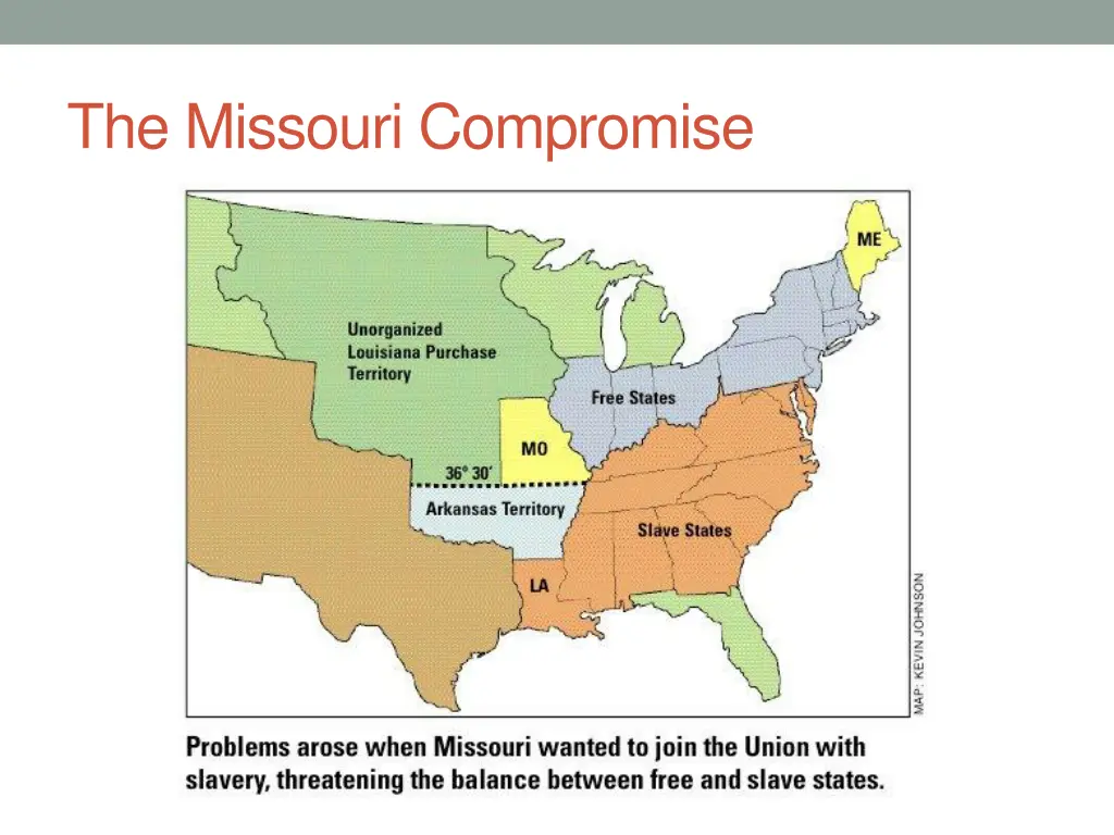 the missouri compromise 1