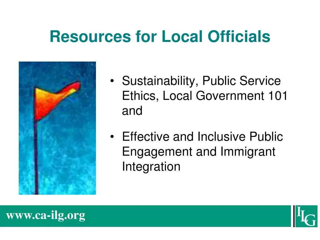 resources for local officials