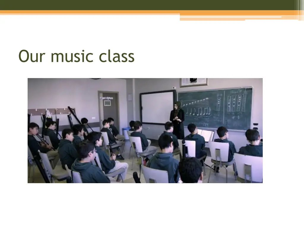 our music class