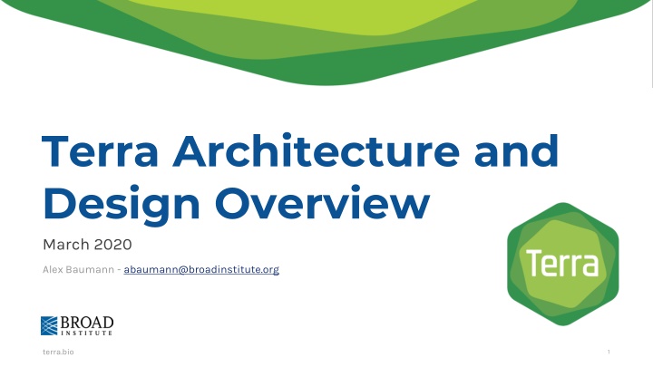 terra architecture and design overview march 2020