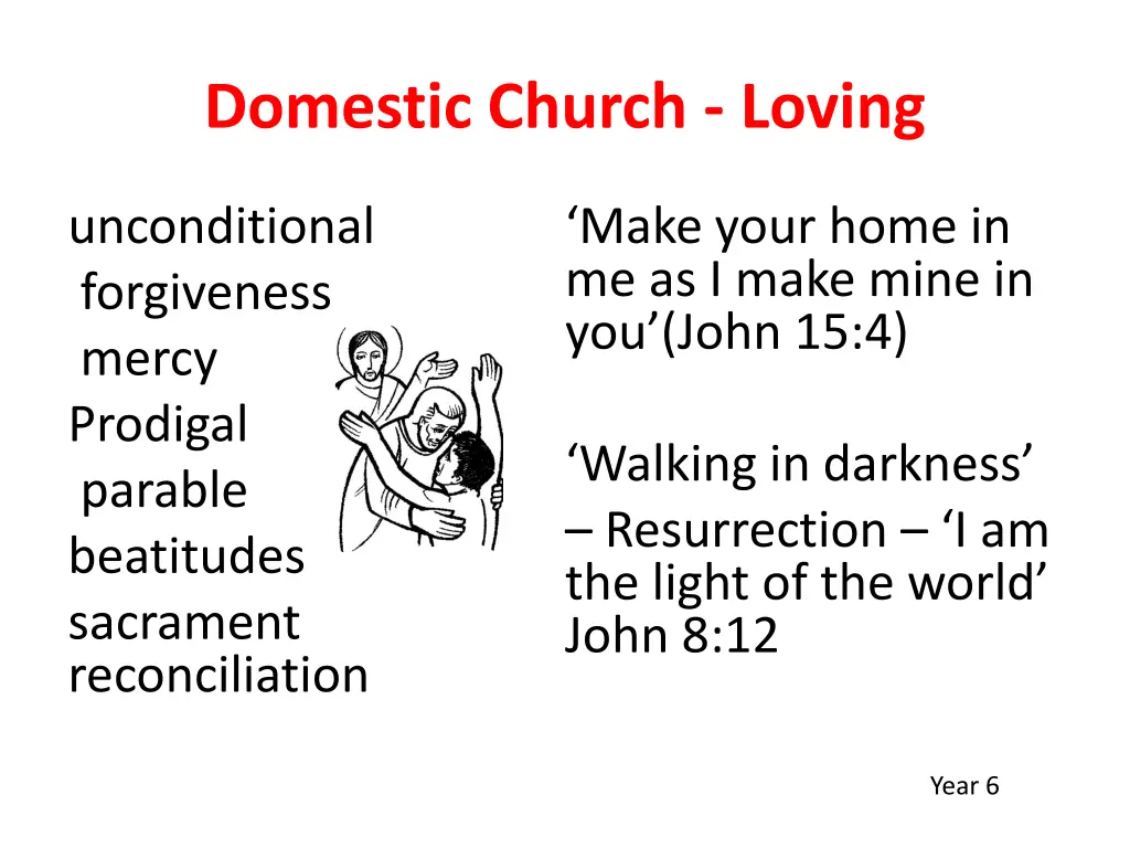 domestic church loving