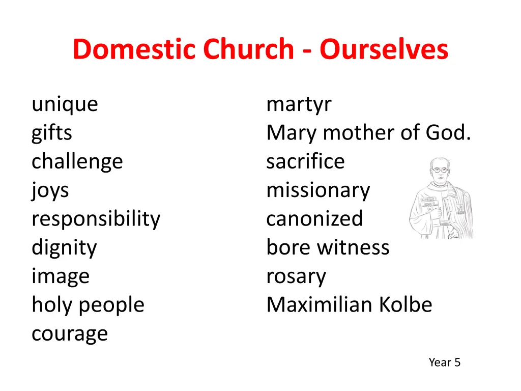 domestic church ourselves