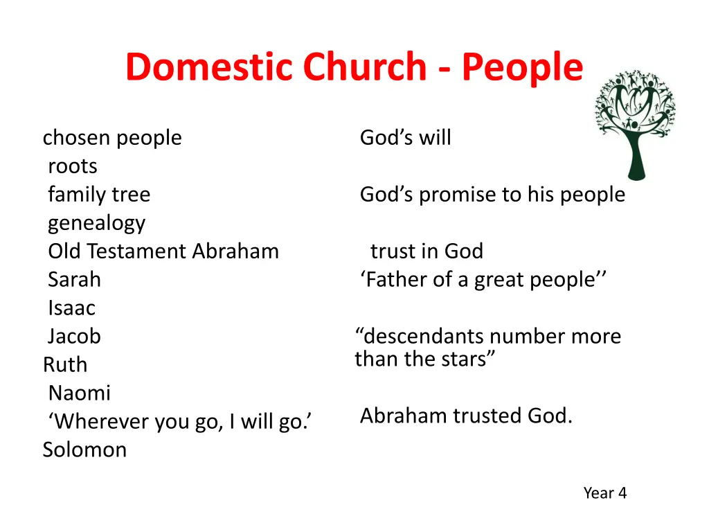 domestic church people