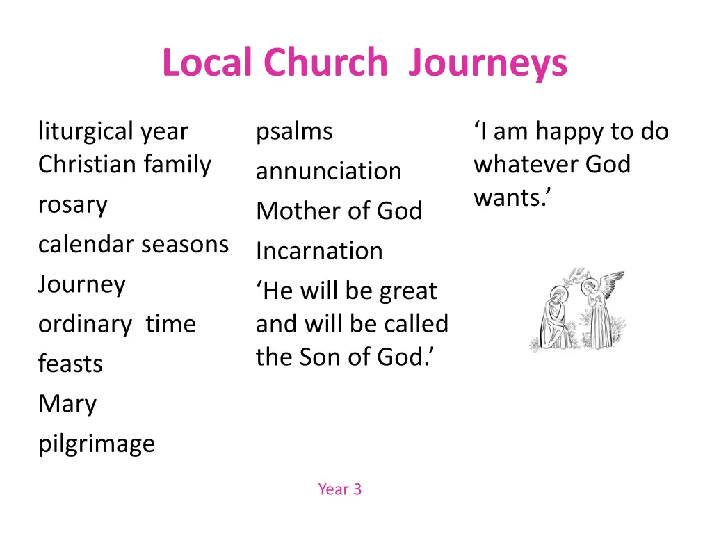 local church journeys