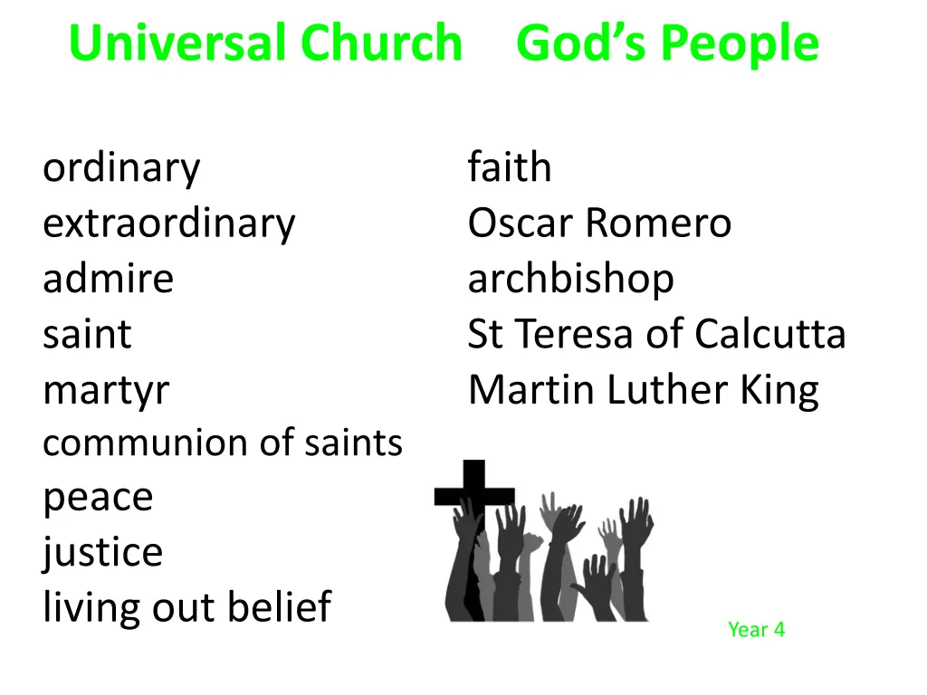 universal church god s people