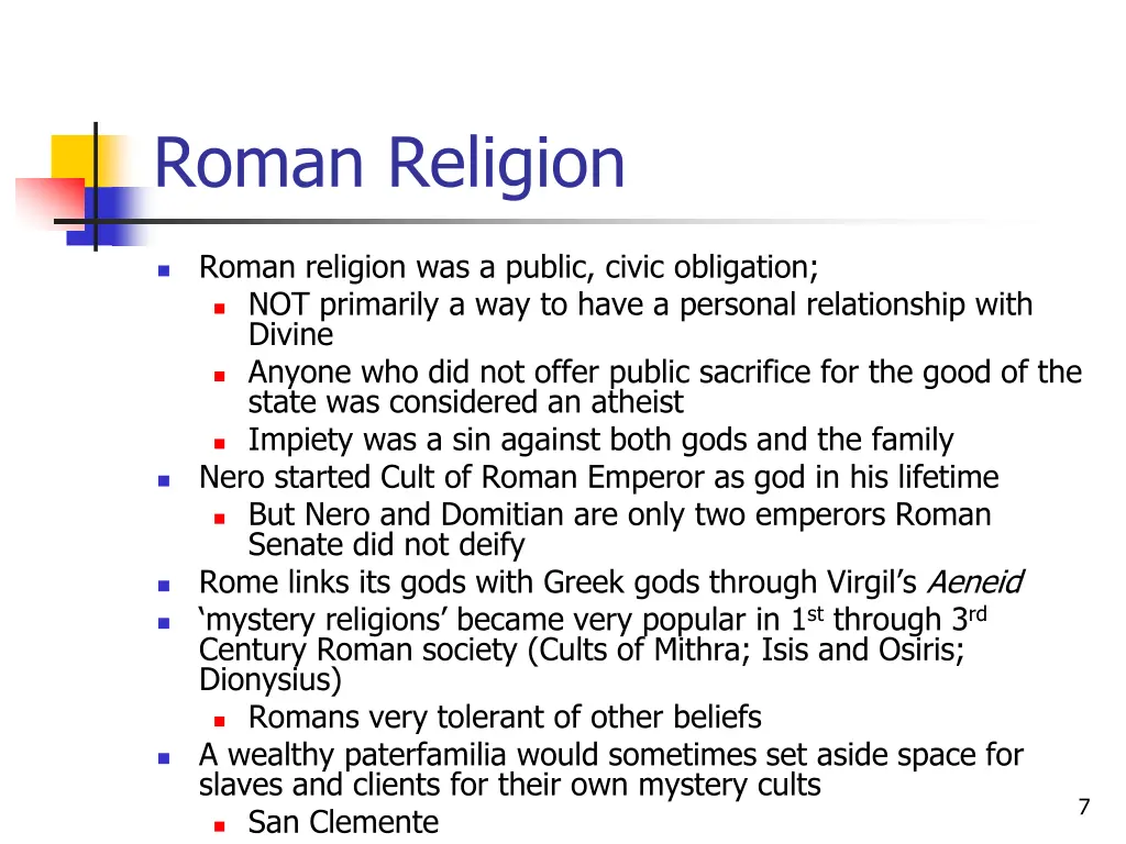 roman religion