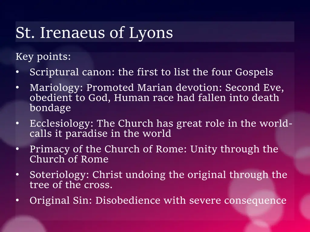 st irenaeus of lyons 1