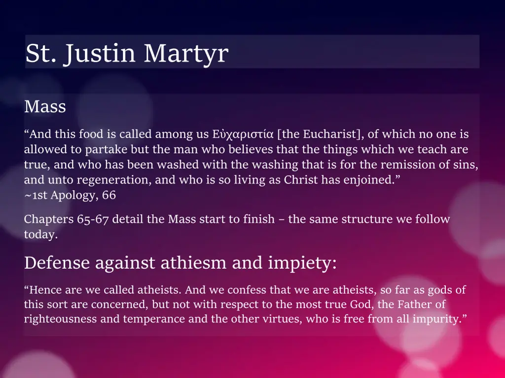 st justin martyr 1