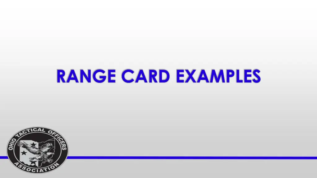 range card examples