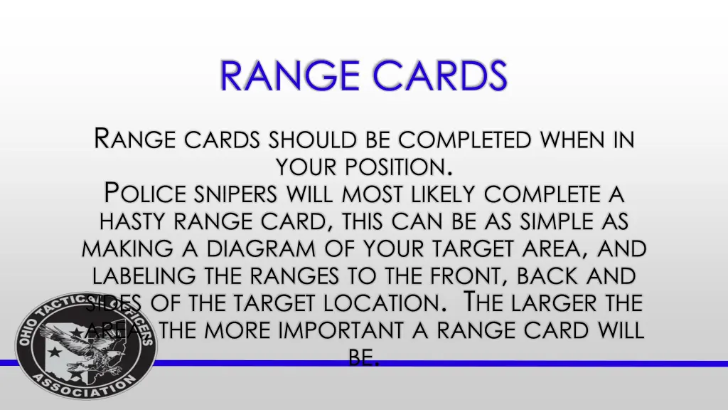 range cards 1