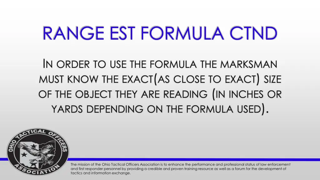 range est formula ctnd 1