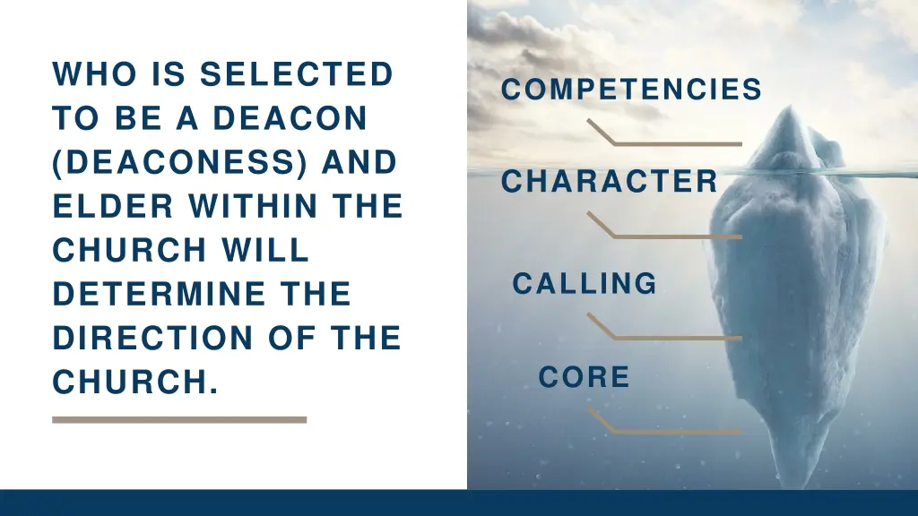 who is selected to be a deacon deaconess